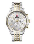 Reloj cronógrafo clásico suizo de caballero