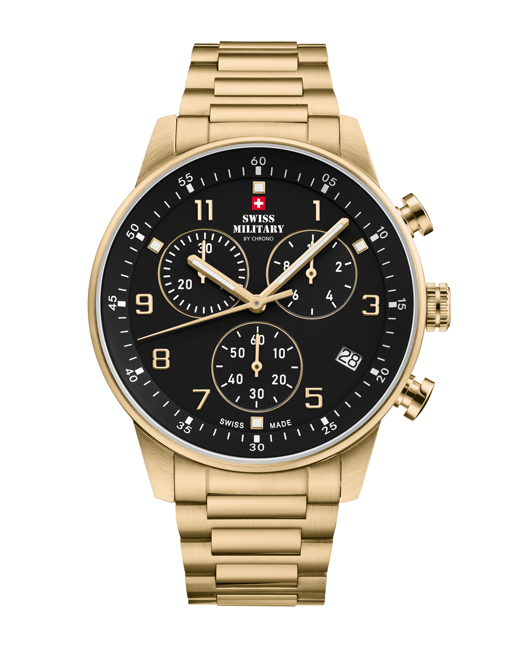 Reloj Cronógrafo Minimalista suizo de caballero