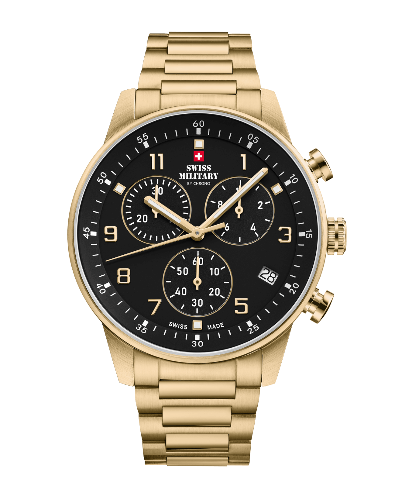 Reloj Cronógrafo Minimalista suizo de caballero
