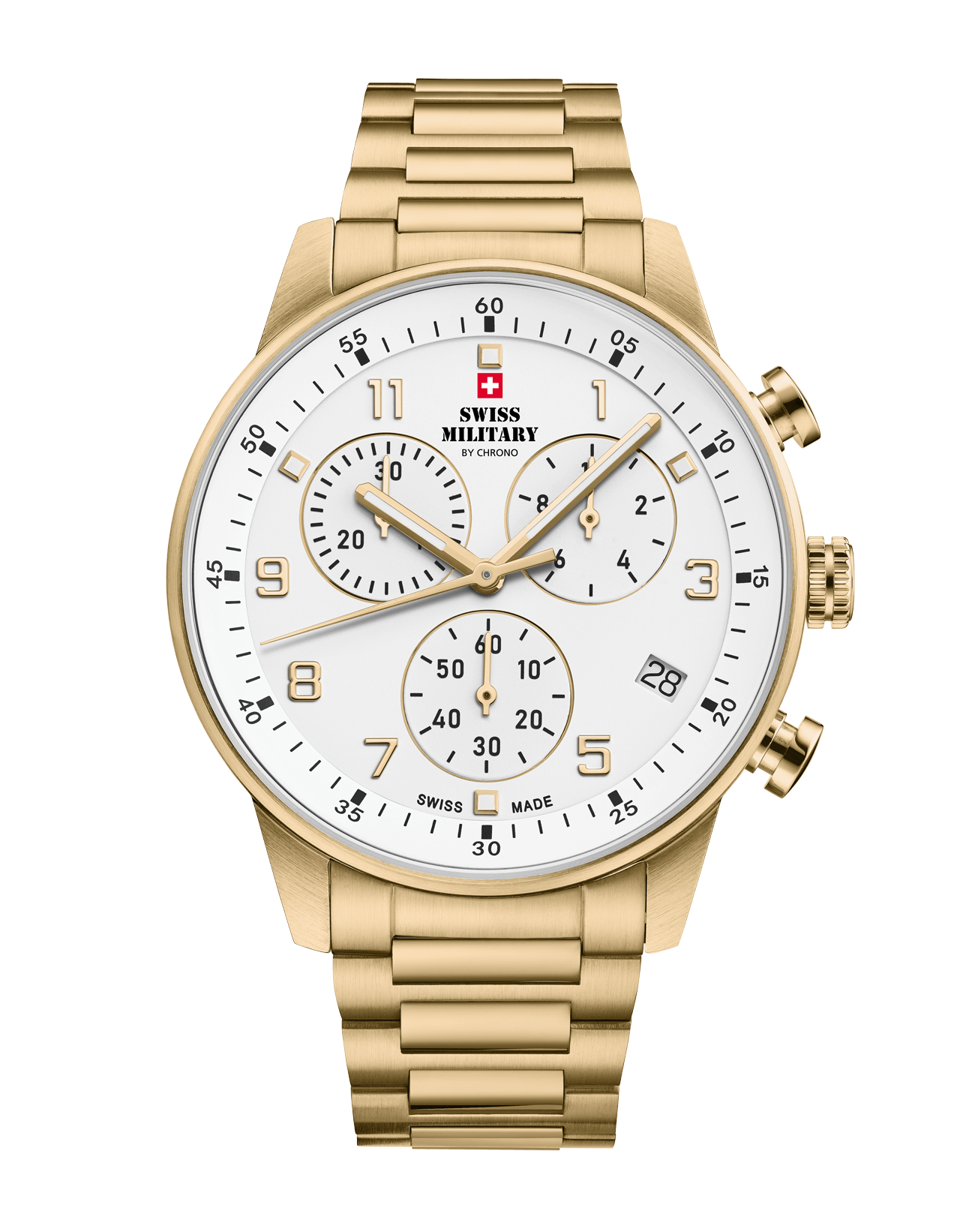 Reloj Cronógrafo Minimalista suizo de caballero
