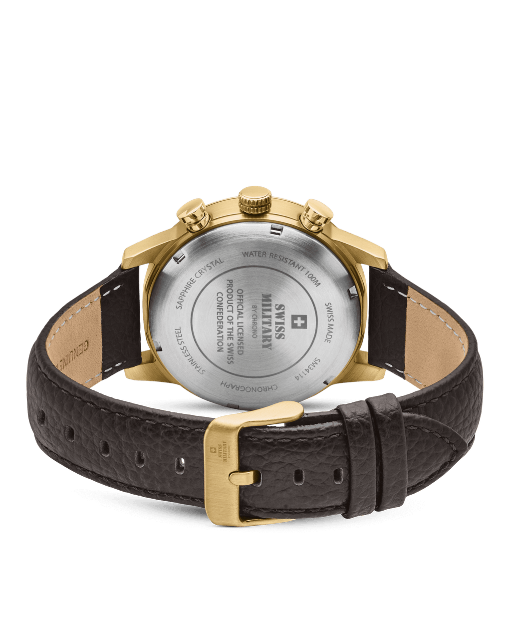 Reloj Cronógrafo Minimalista suizo de caballero