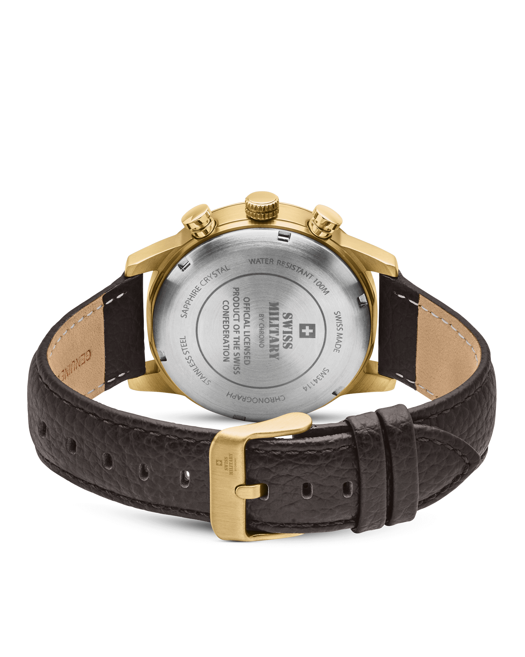 Reloj Cronógrafo Minimalista suizo de caballero