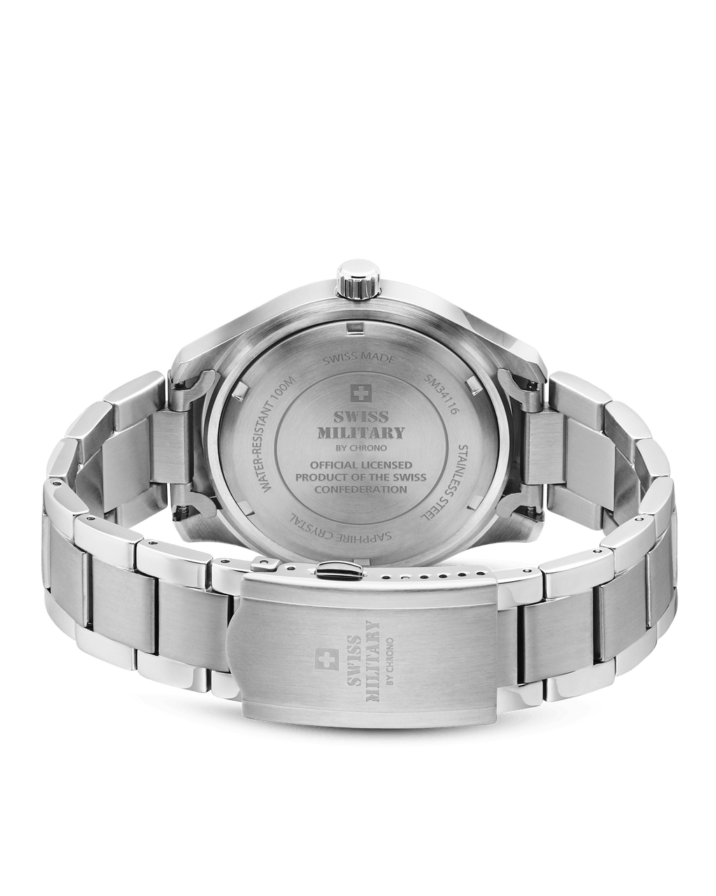 Reloj suizo clásico de caballero