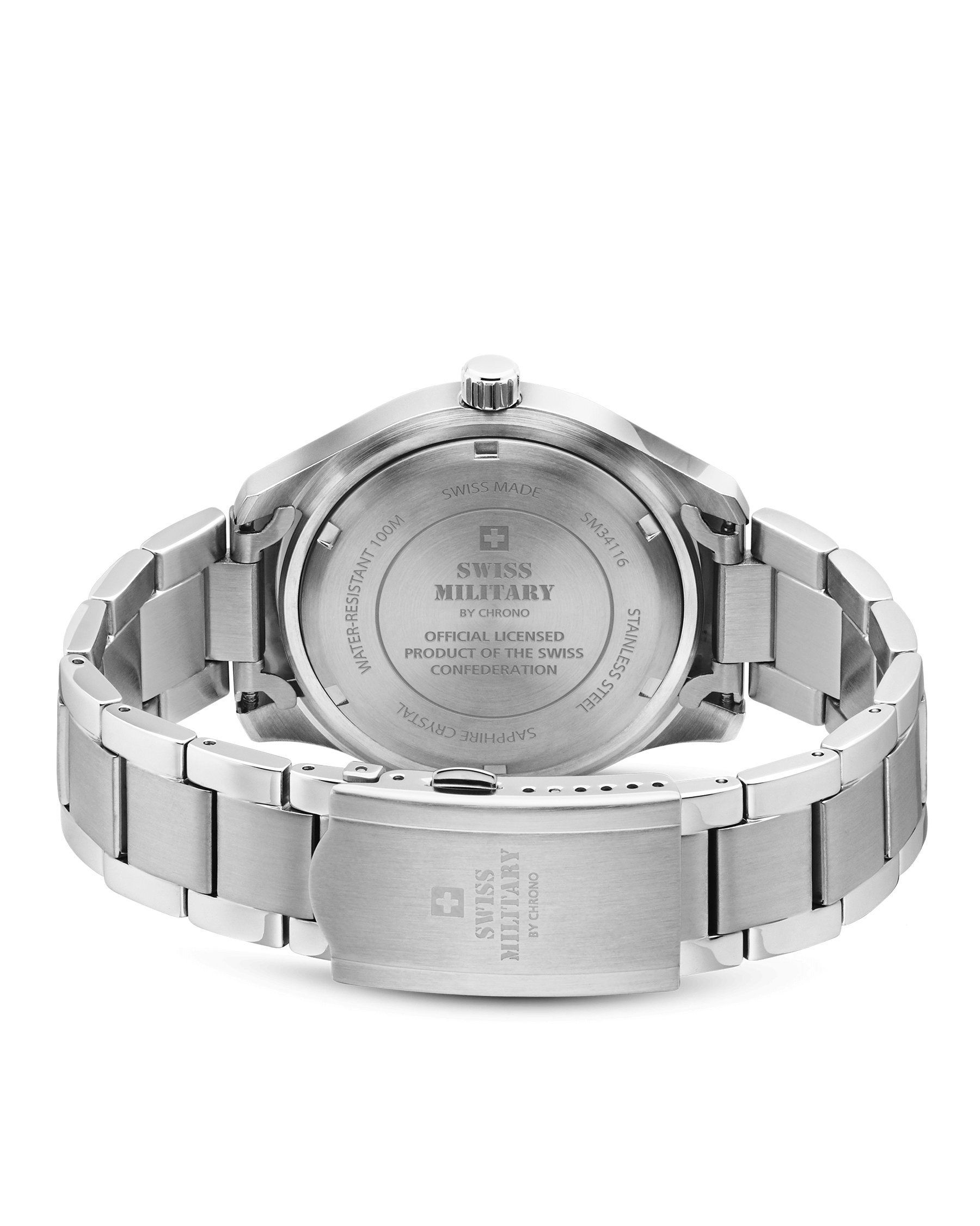 Reloj suizo clásico de caballero