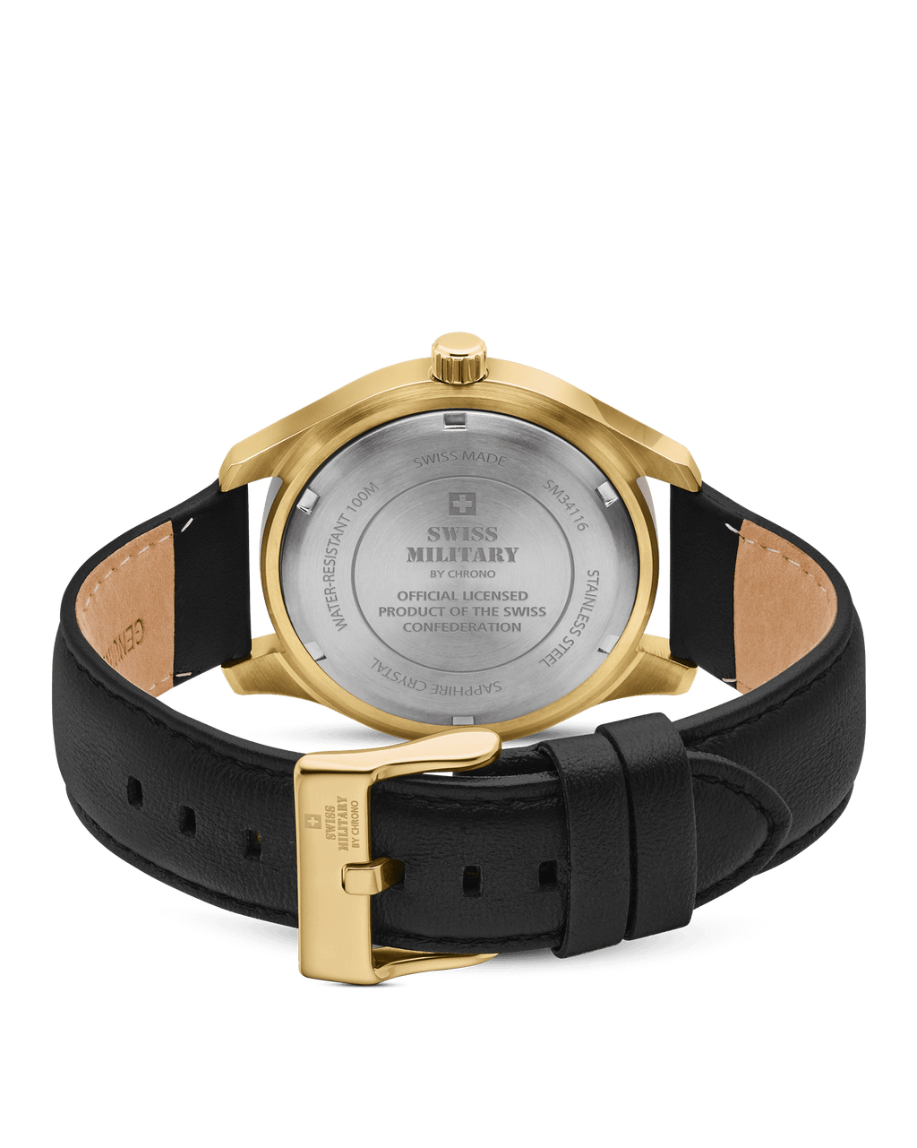 Reloj suizo clásico de caballero