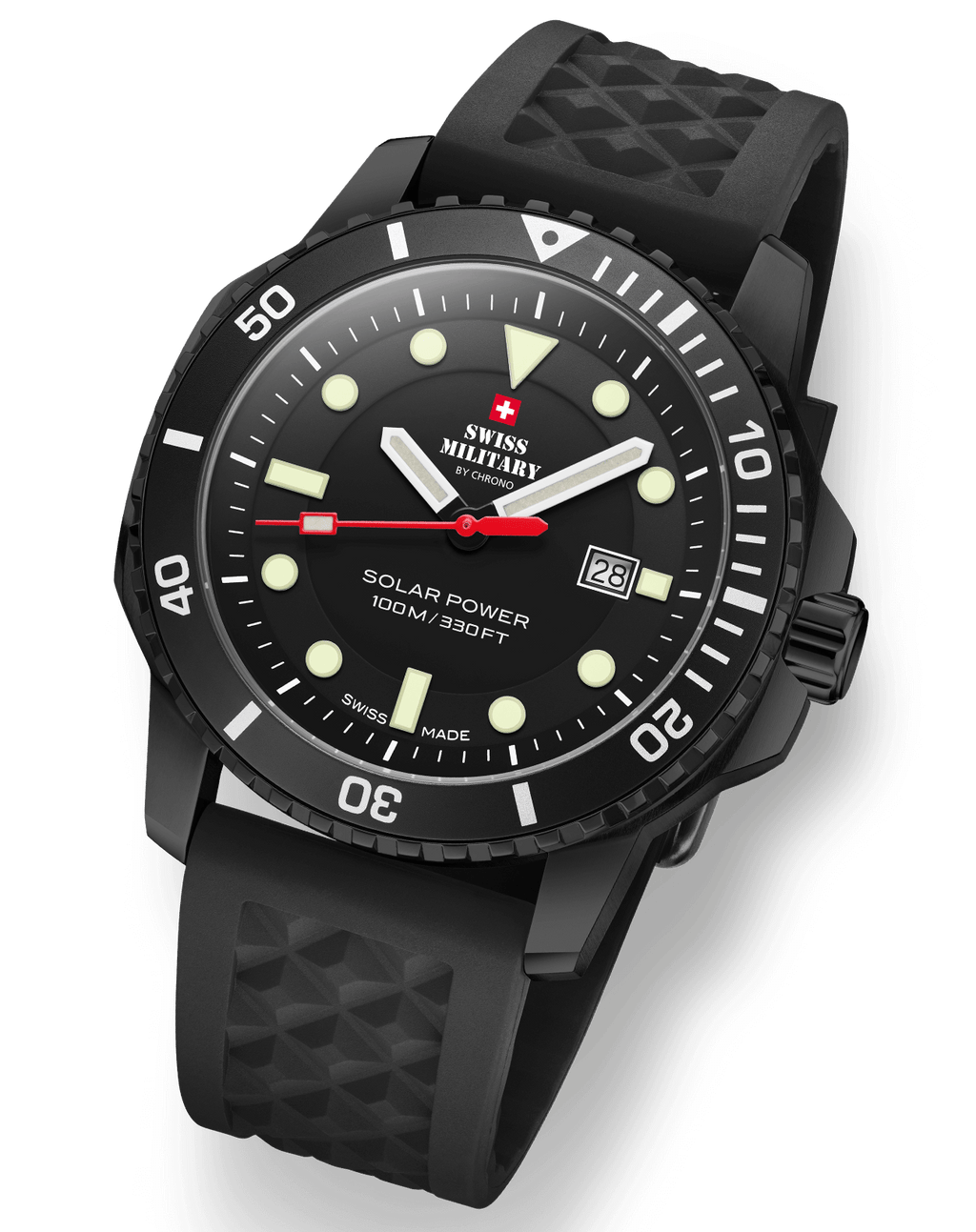 Swiss Military By Chrono, Reloj De Pulsera Caballero Movimiento Solar