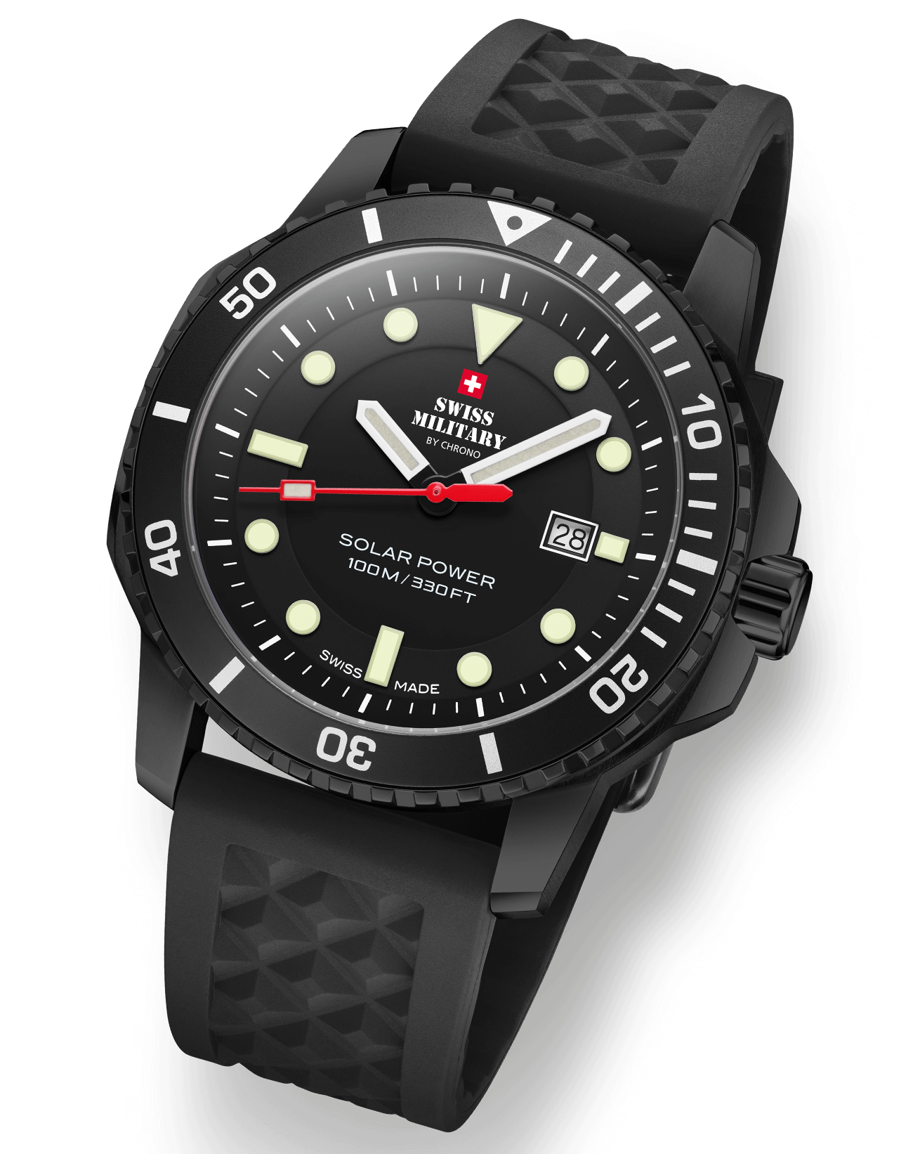 Swiss Military By Chrono, Reloj De Pulsera Caballero Movimiento Solar