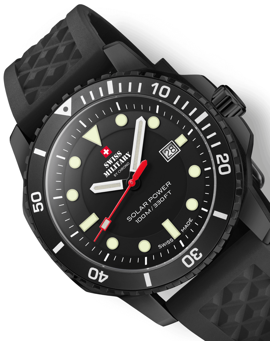 Swiss Military By Chrono, Reloj De Pulsera Caballero Movimiento Solar