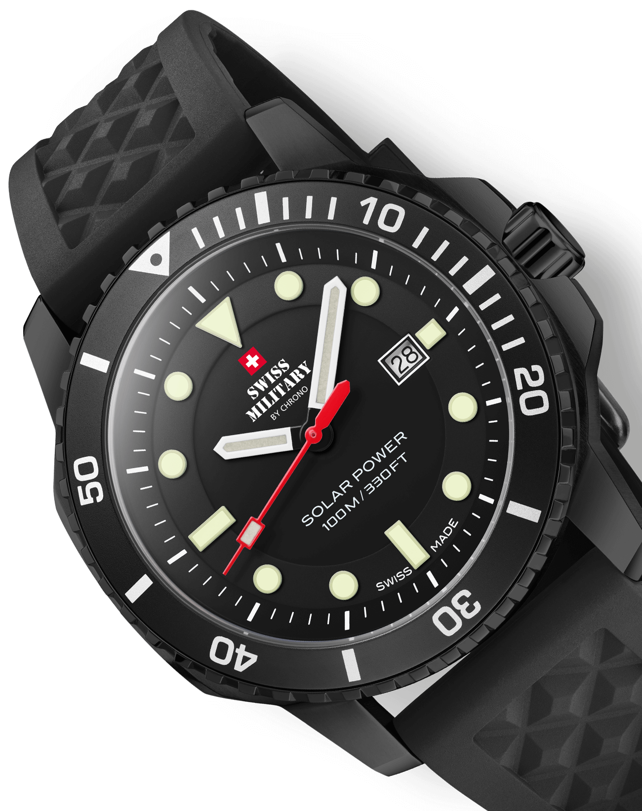 Swiss Military By Chrono, Reloj De Pulsera Caballero Movimiento Solar