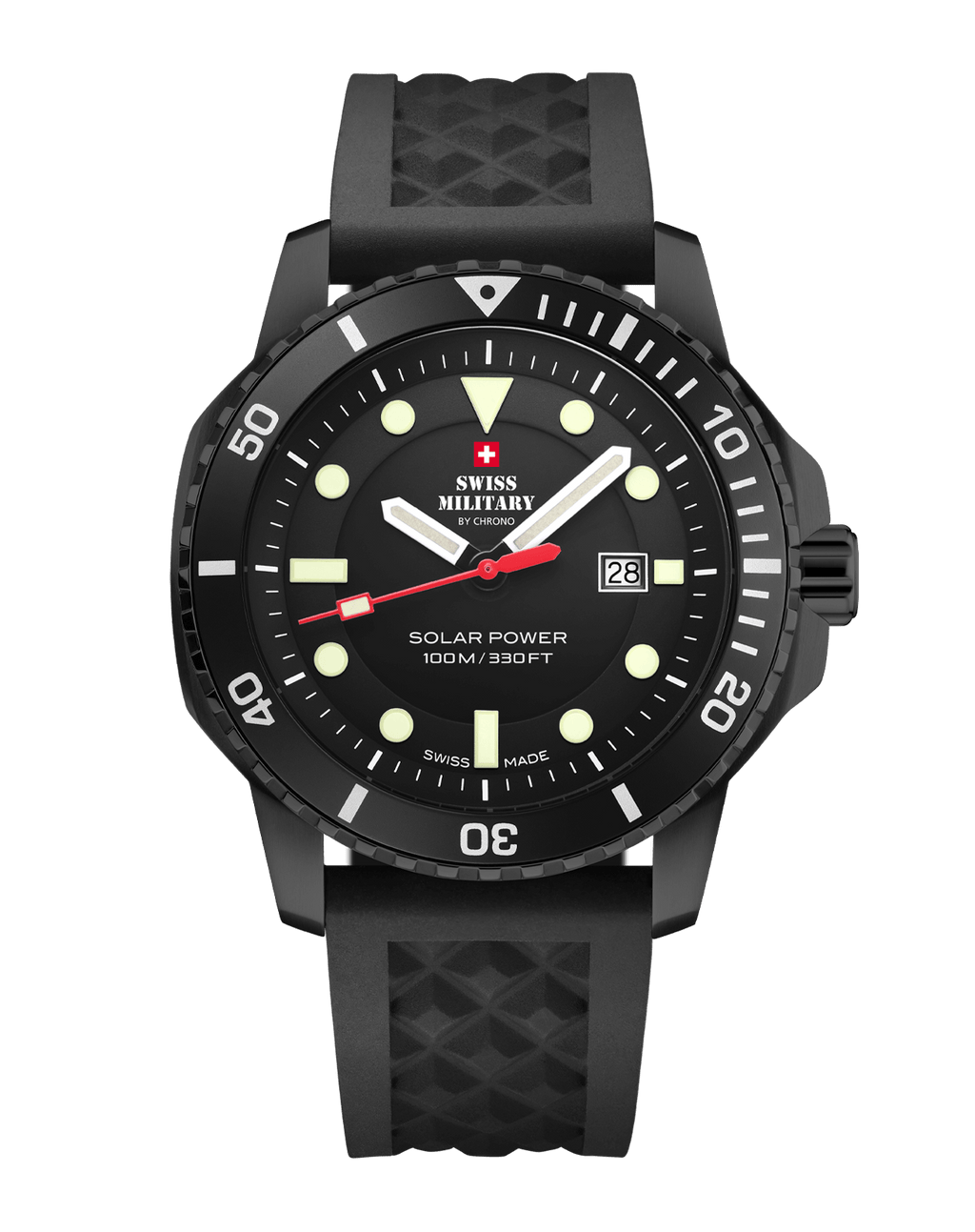 Swiss Military By Chrono, Reloj De Pulsera Caballero Movimiento Solar