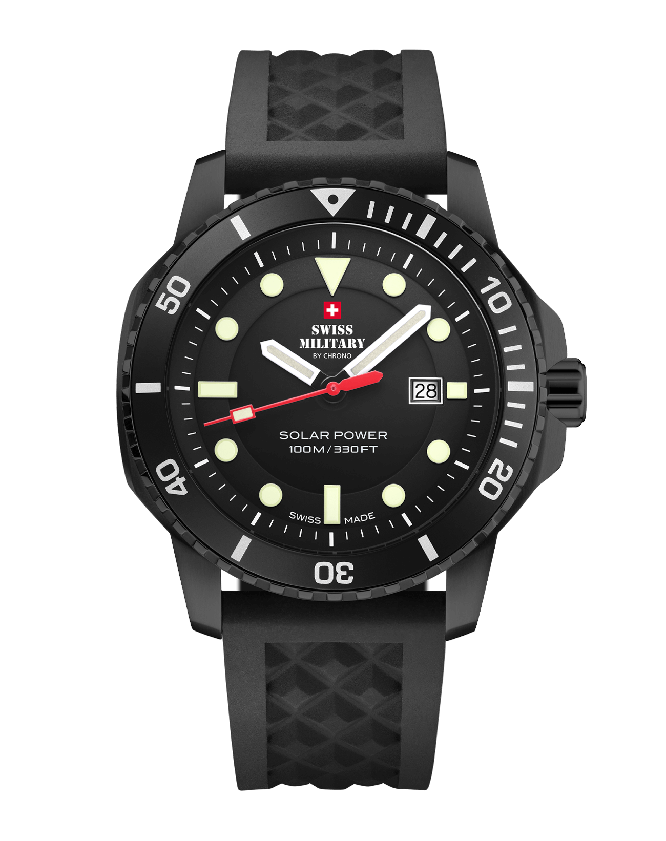 Swiss Military By Chrono, Reloj De Pulsera Caballero Movimiento Solar