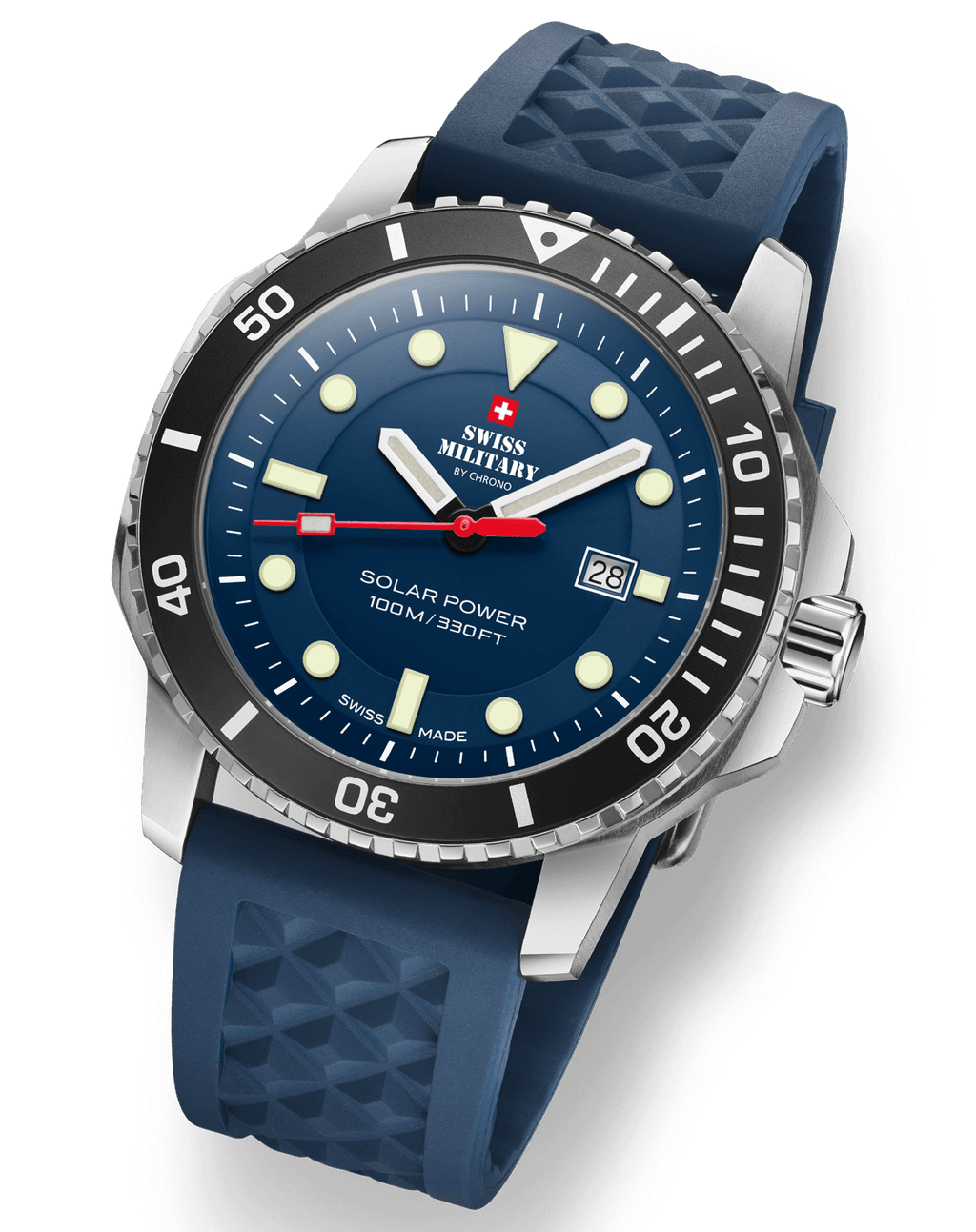 Swiss Military By Chrono, Reloj De Pulsera Caballero Movimiento Solar