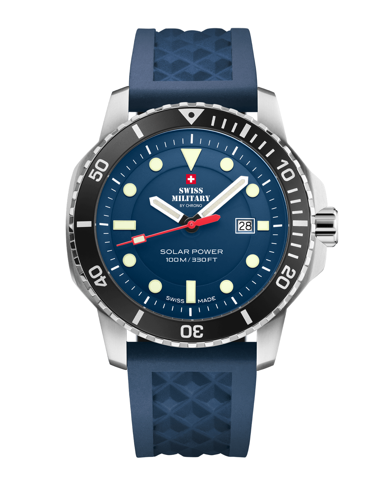 Swiss Military By Chrono, Reloj De Pulsera Caballero Movimiento Solar