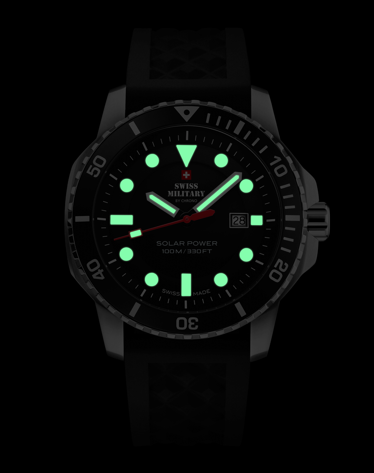 Swiss Military By Chrono, Reloj De Pulsera Caballero Movimiento Solar