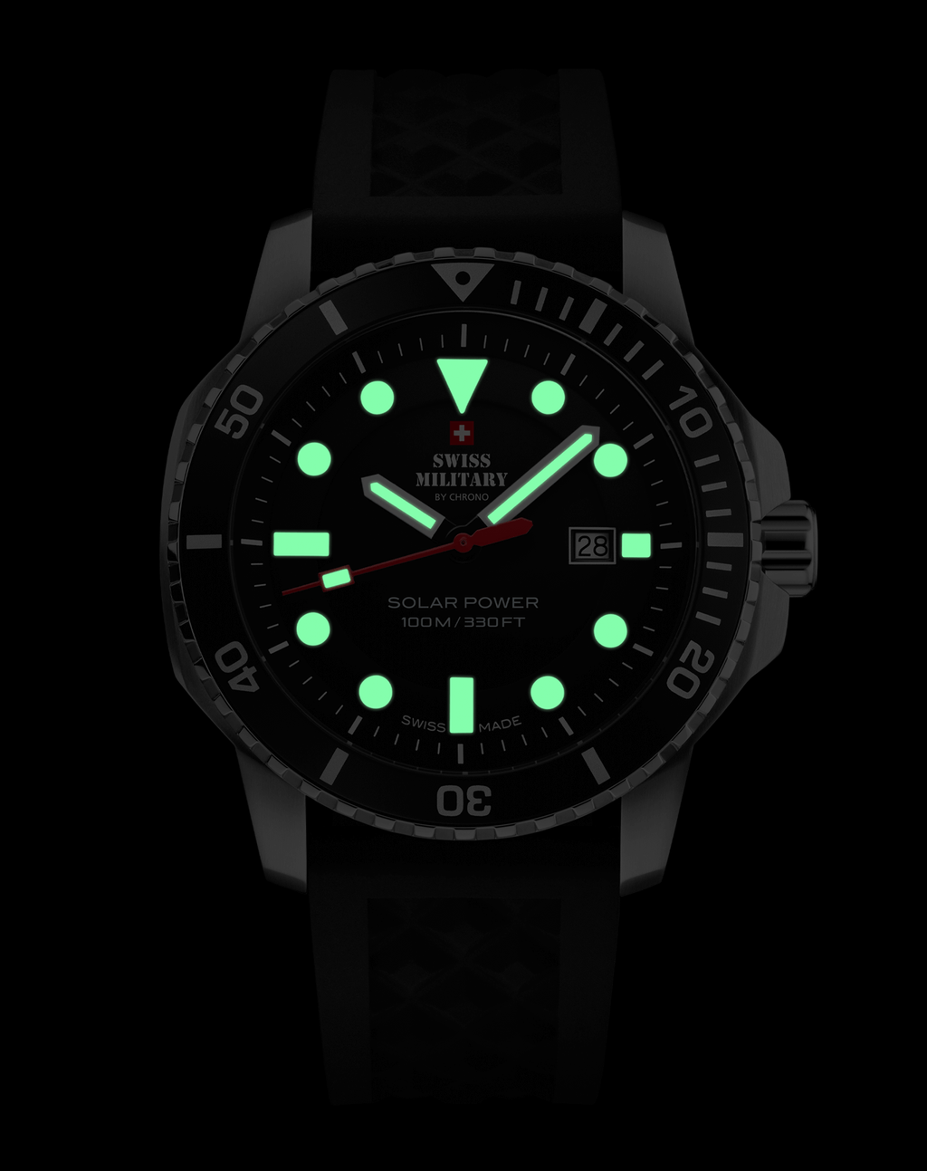 Swiss Military By Chrono, Reloj De Pulsera Caballero Movimiento Solar