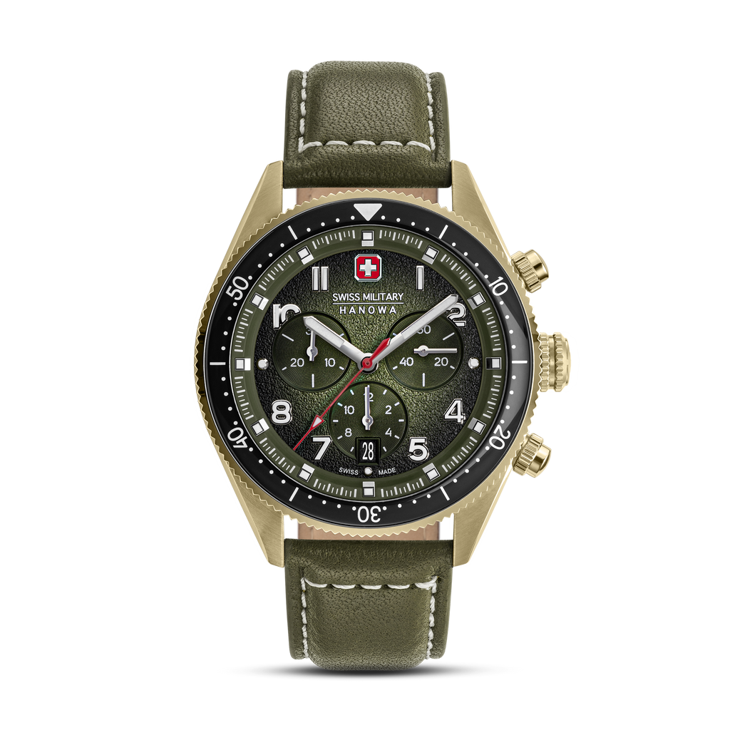Greyhound Chrono Green Brown