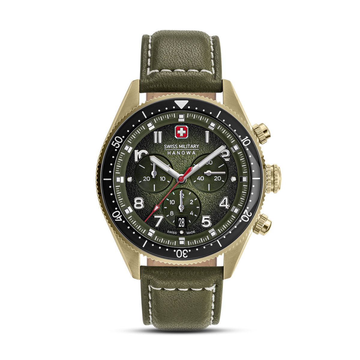 Greyhound Chrono Green Brown