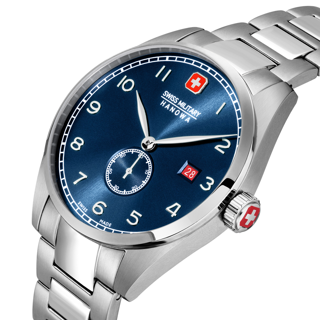 Lynx Blue Dial Stainless Steel Case