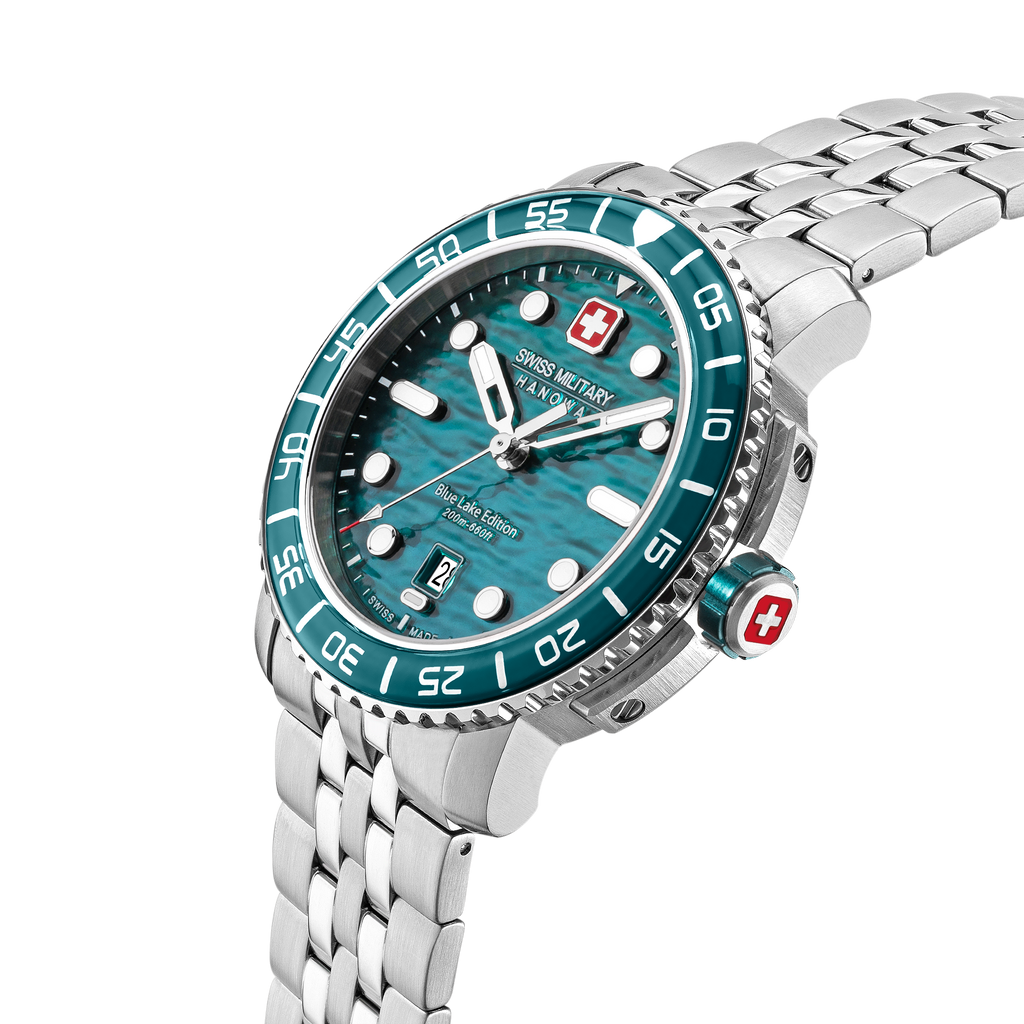 Swiss Blue Lake Dial