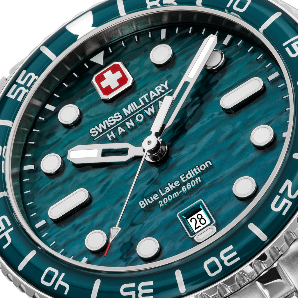 Swiss Blue Lake Dial
