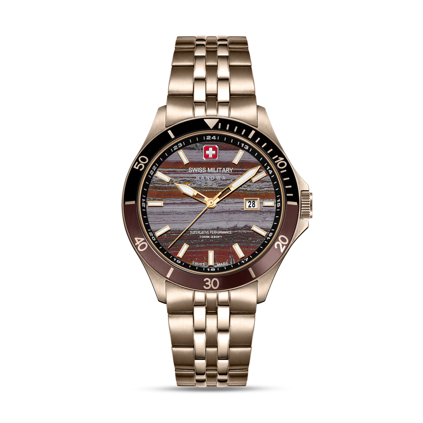 Reloj Suizo FLAGSHIP TIGER IRON