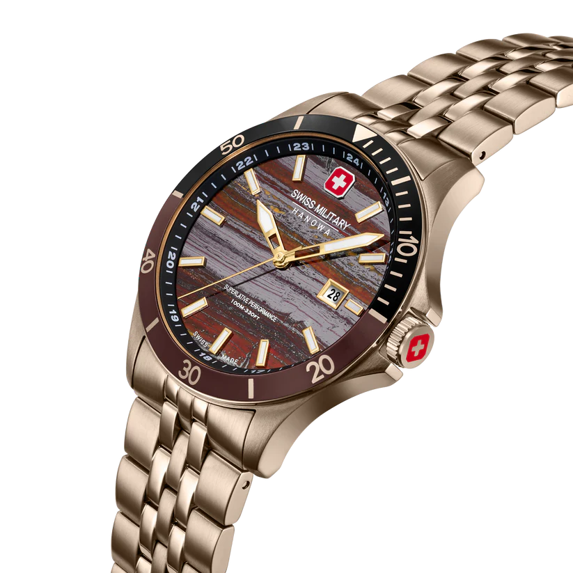 Reloj Suizo FLAGSHIP TIGER IRON