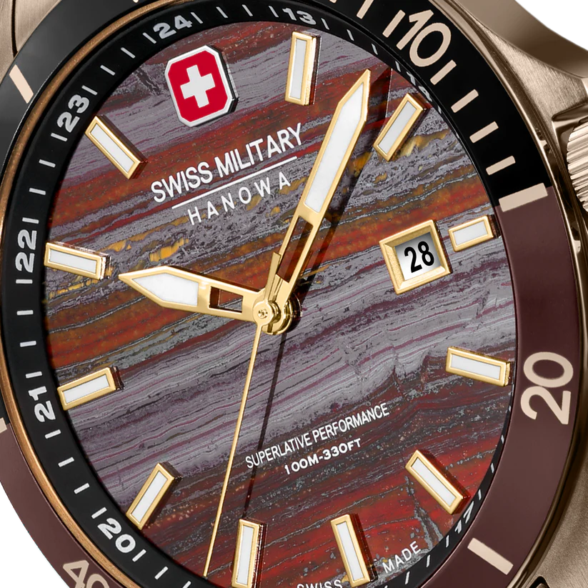 Reloj Suizo FLAGSHIP TIGER IRON