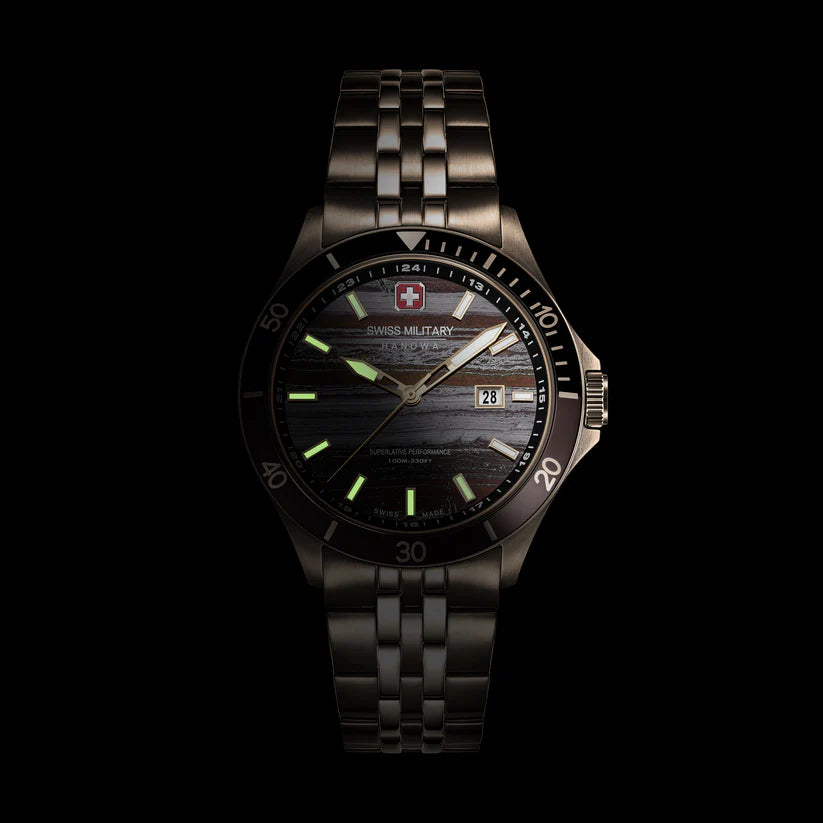 Reloj Suizo FLAGSHIP TIGER IRON