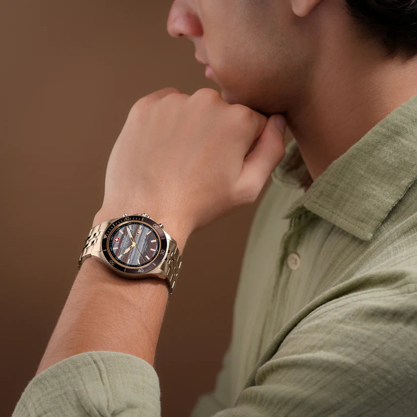 Reloj Suizo FLAGSHIP TIGER IRON