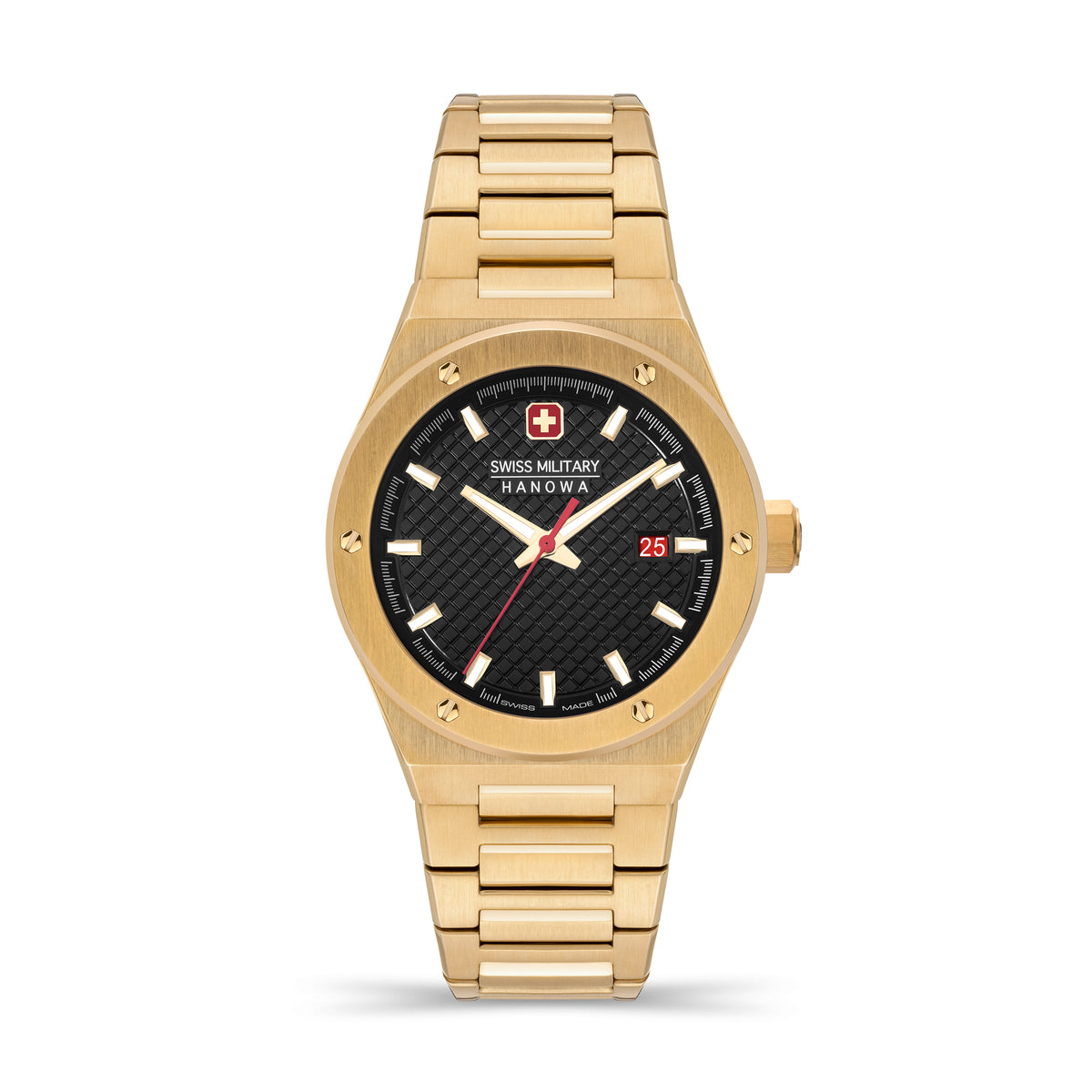 Sidewinder Black Dial Gold Colored