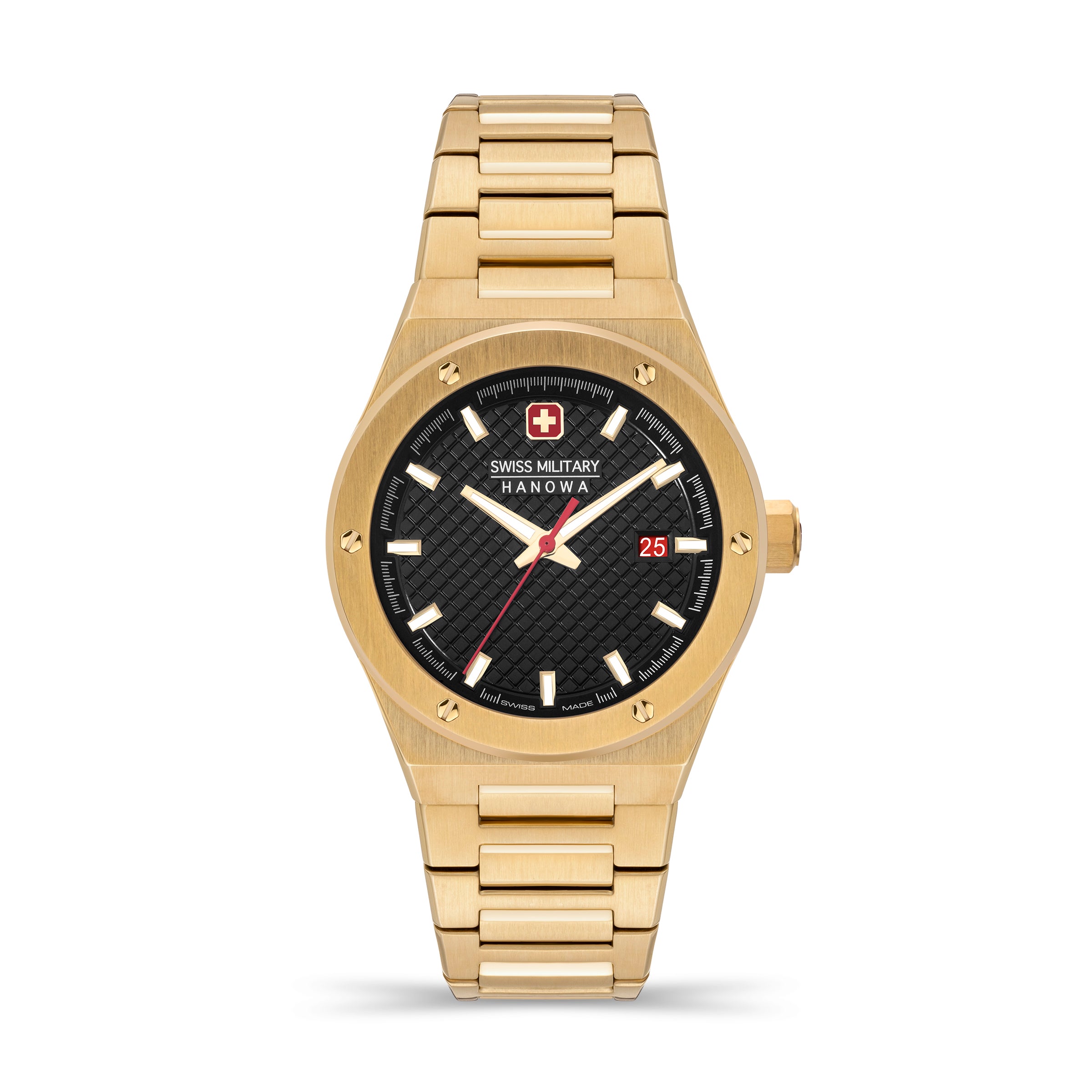 Sidewinder Black Dial Gold Colored