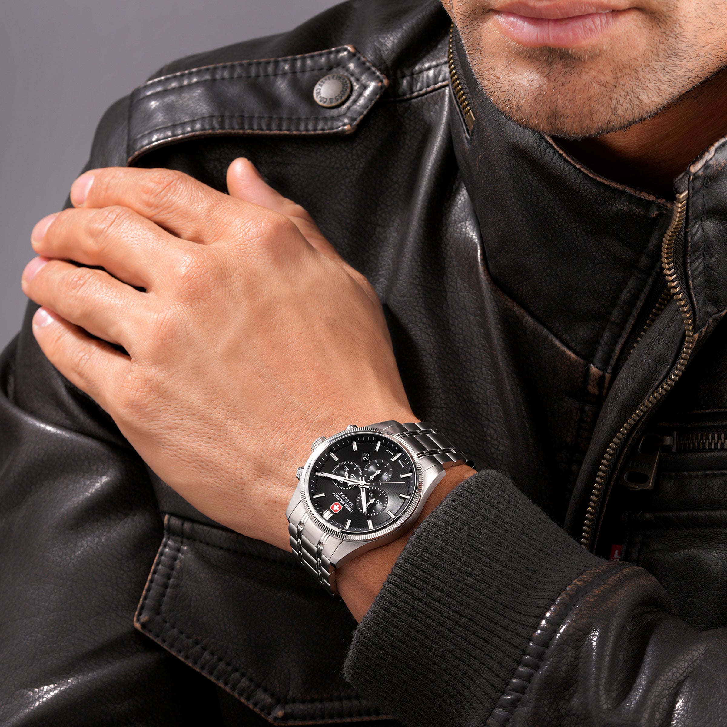 Airman First Class Chrono Black Dial