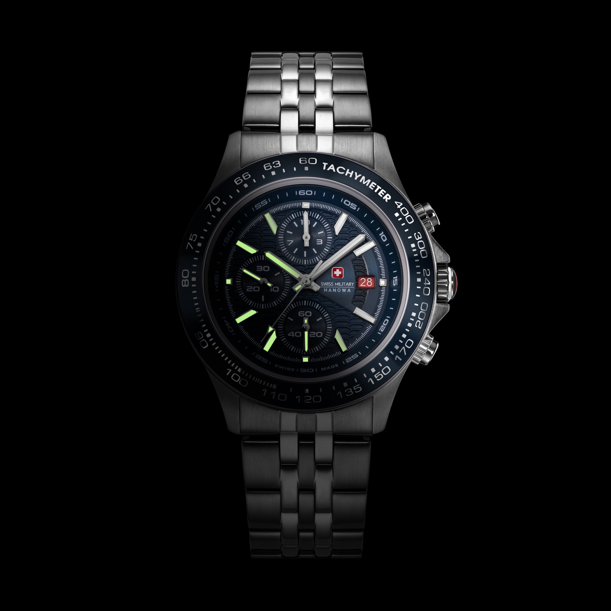 Watchman Chrono dial azul