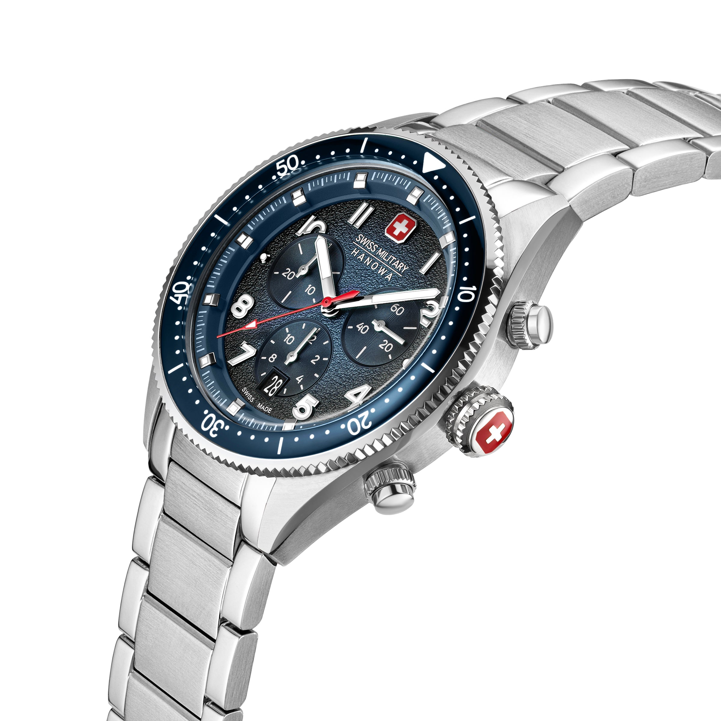 Greyhound Chrono dial azul