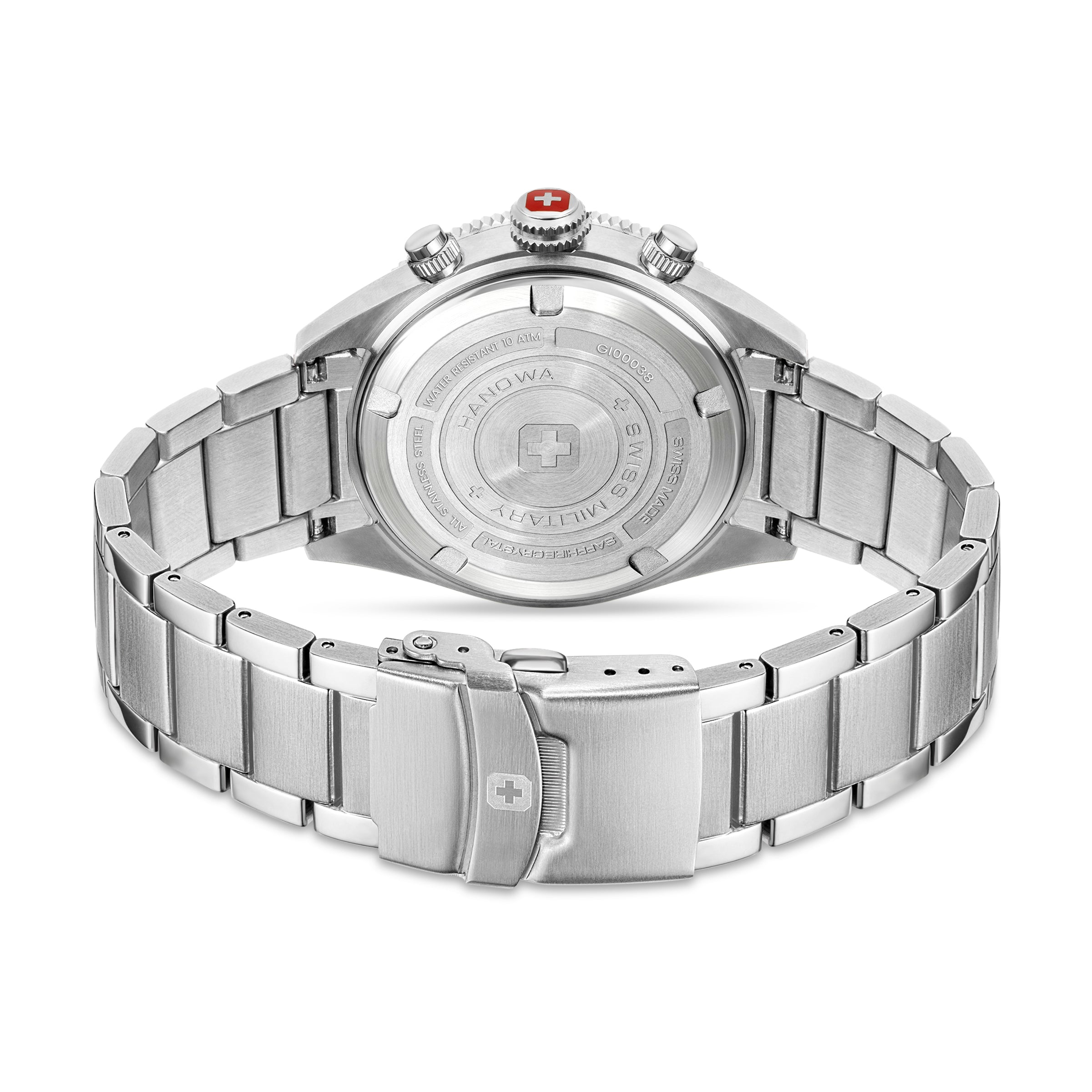 Greyhound Chrono dial azul