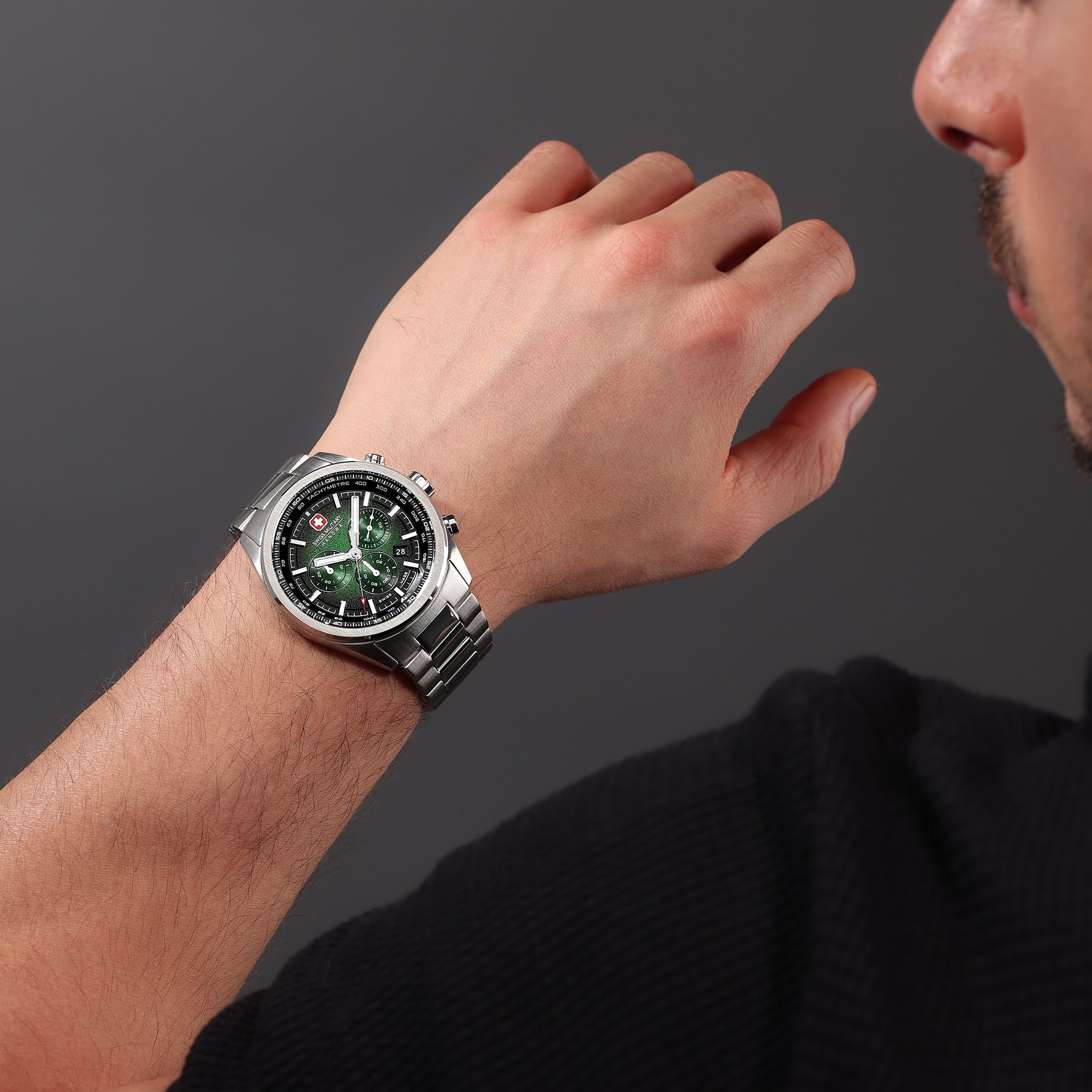 Navalus Pro Chrono dial Verde