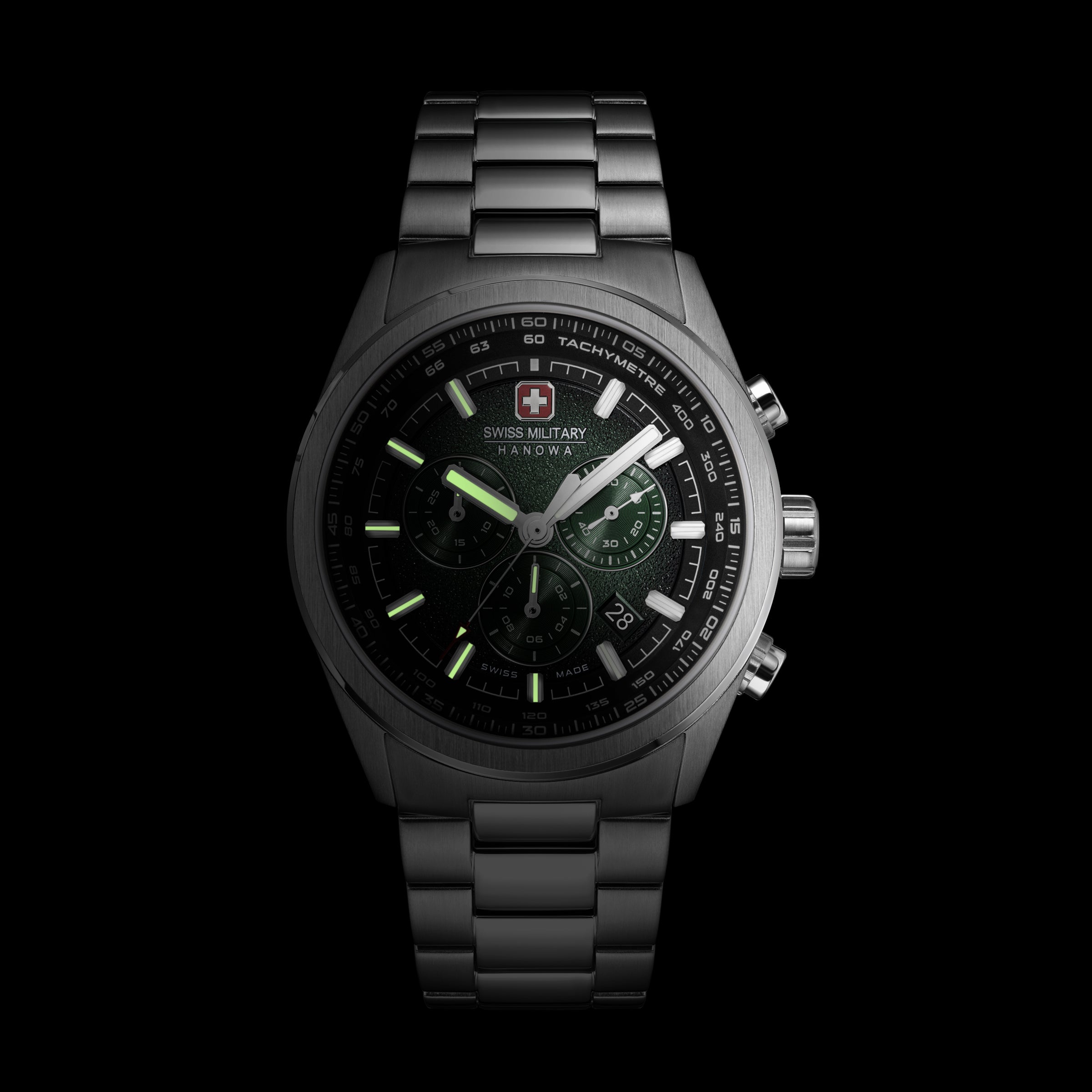 Navalus Pro Chrono dial Verde