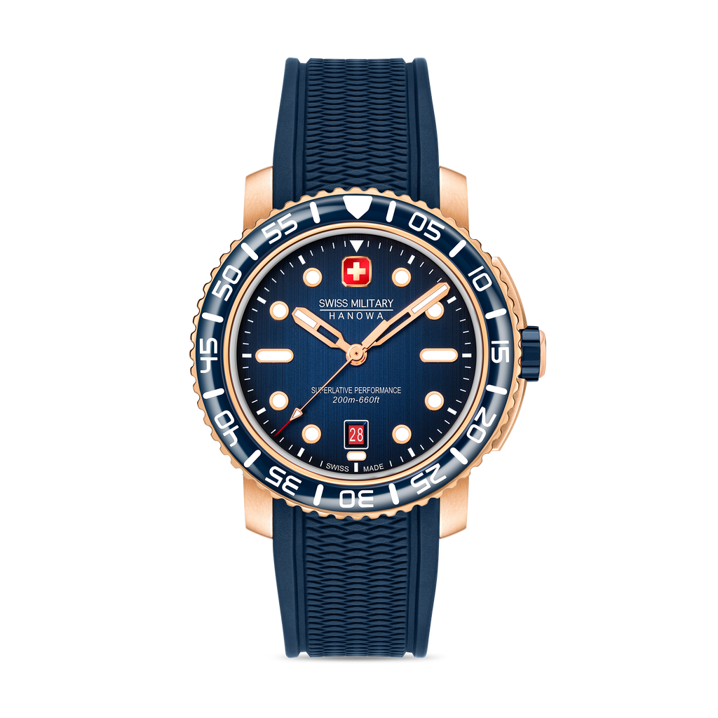 Black Marlin Blue Dial