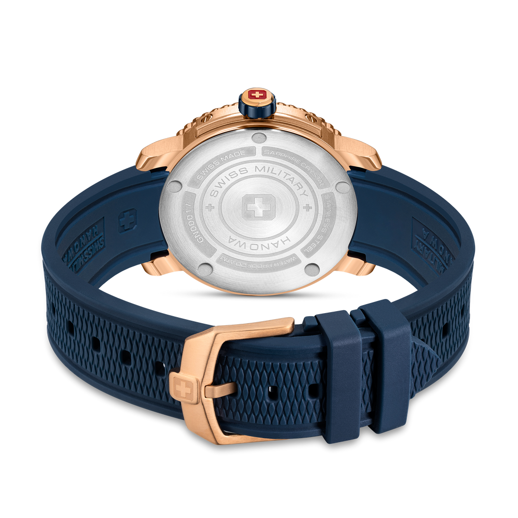 Black Marlin Blue Dial
