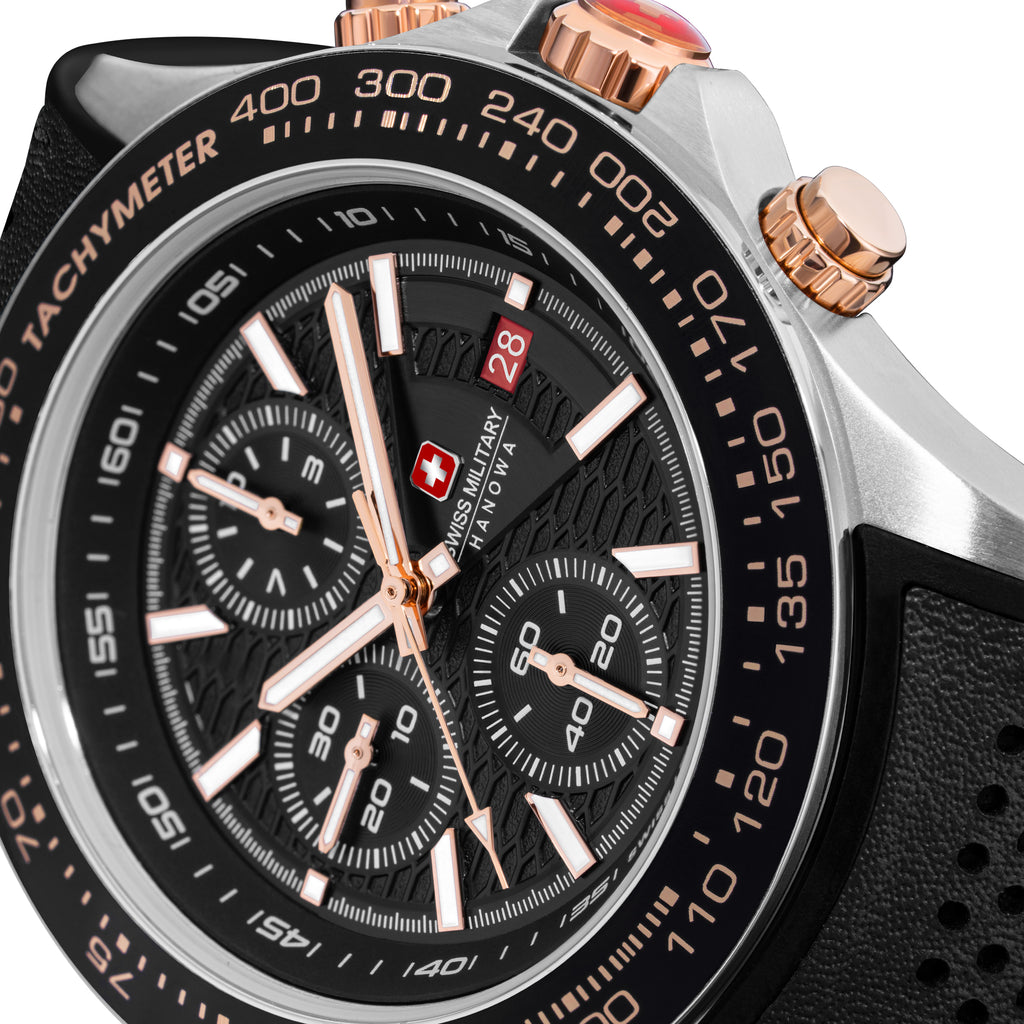 Watchman Chrono color negro