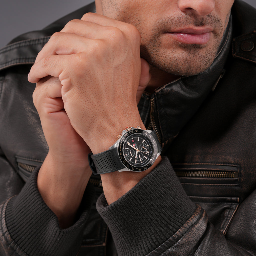 Watchman Chrono color negro