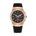 Sonoran Chrono Black Dial Rose Gold Colored Case