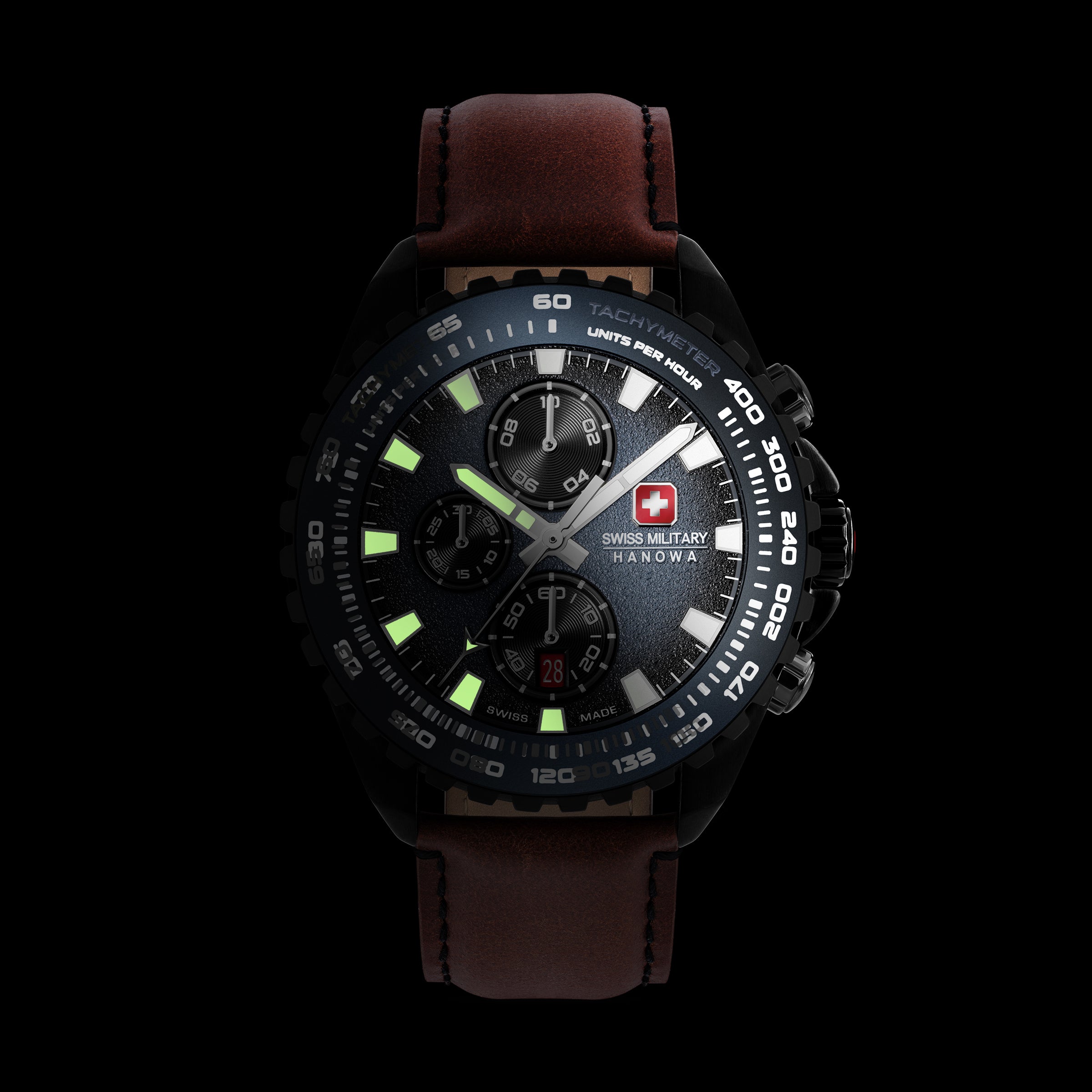 Stone Marten Blue Dial