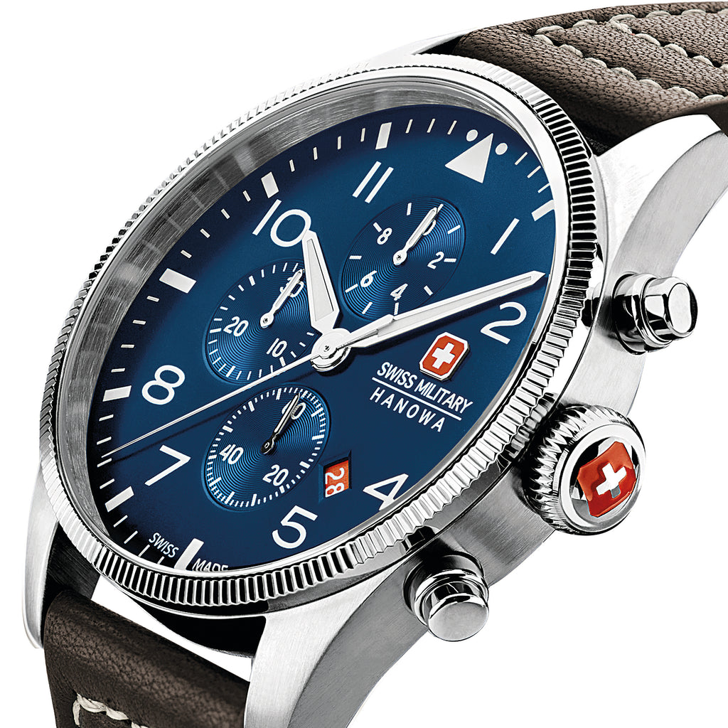 Thunderbolt Chrono dial azul