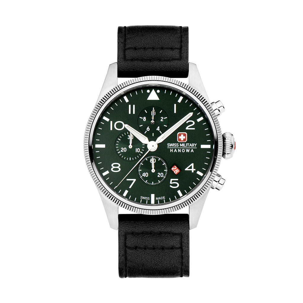Thunderbolt Chrono dial verde