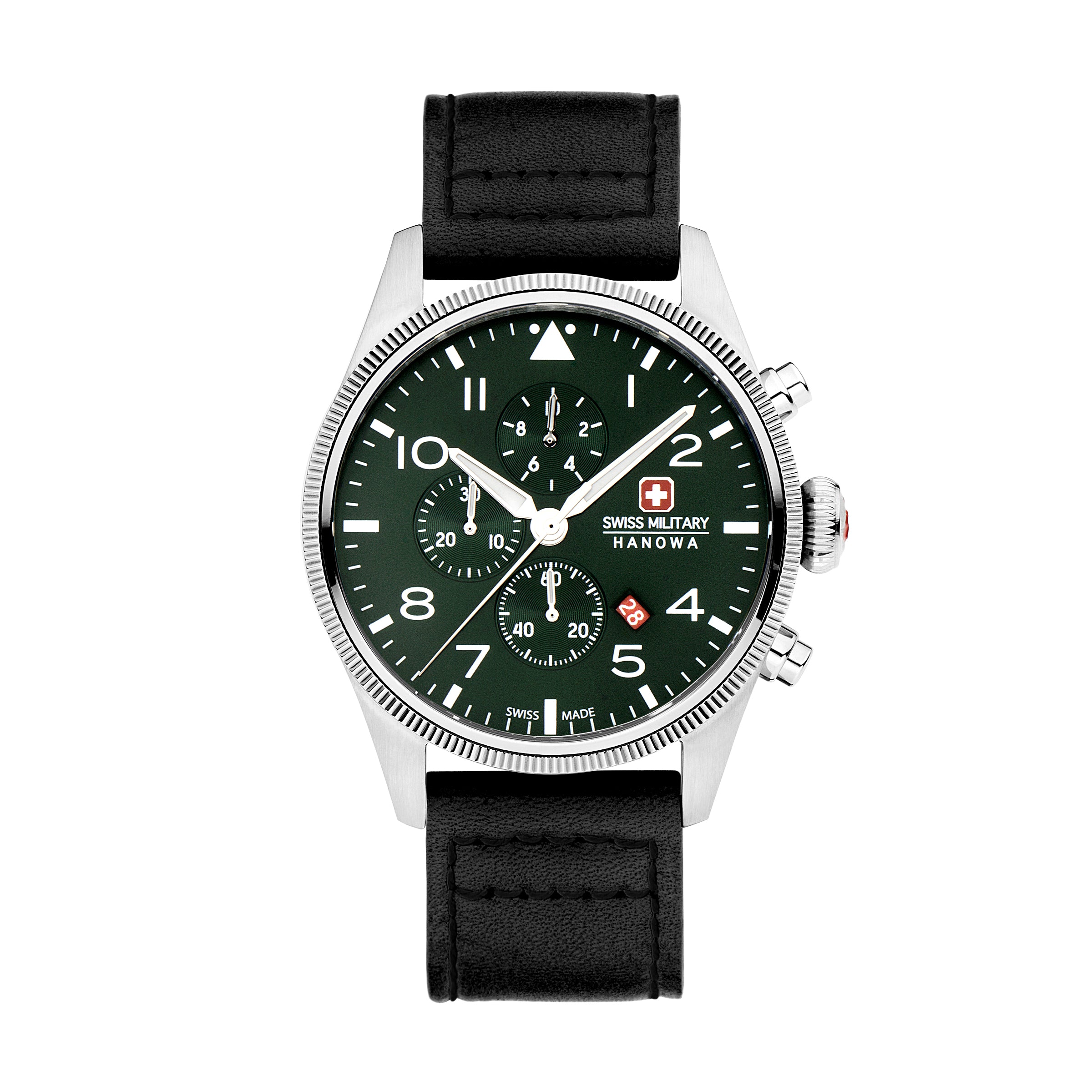 Thunderbolt Chrono dial verde