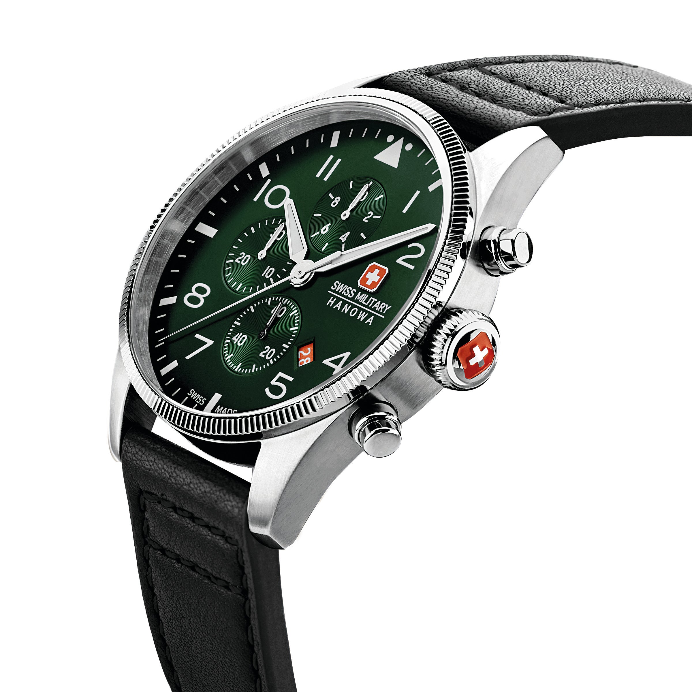 Thunderbolt Chrono dial verde